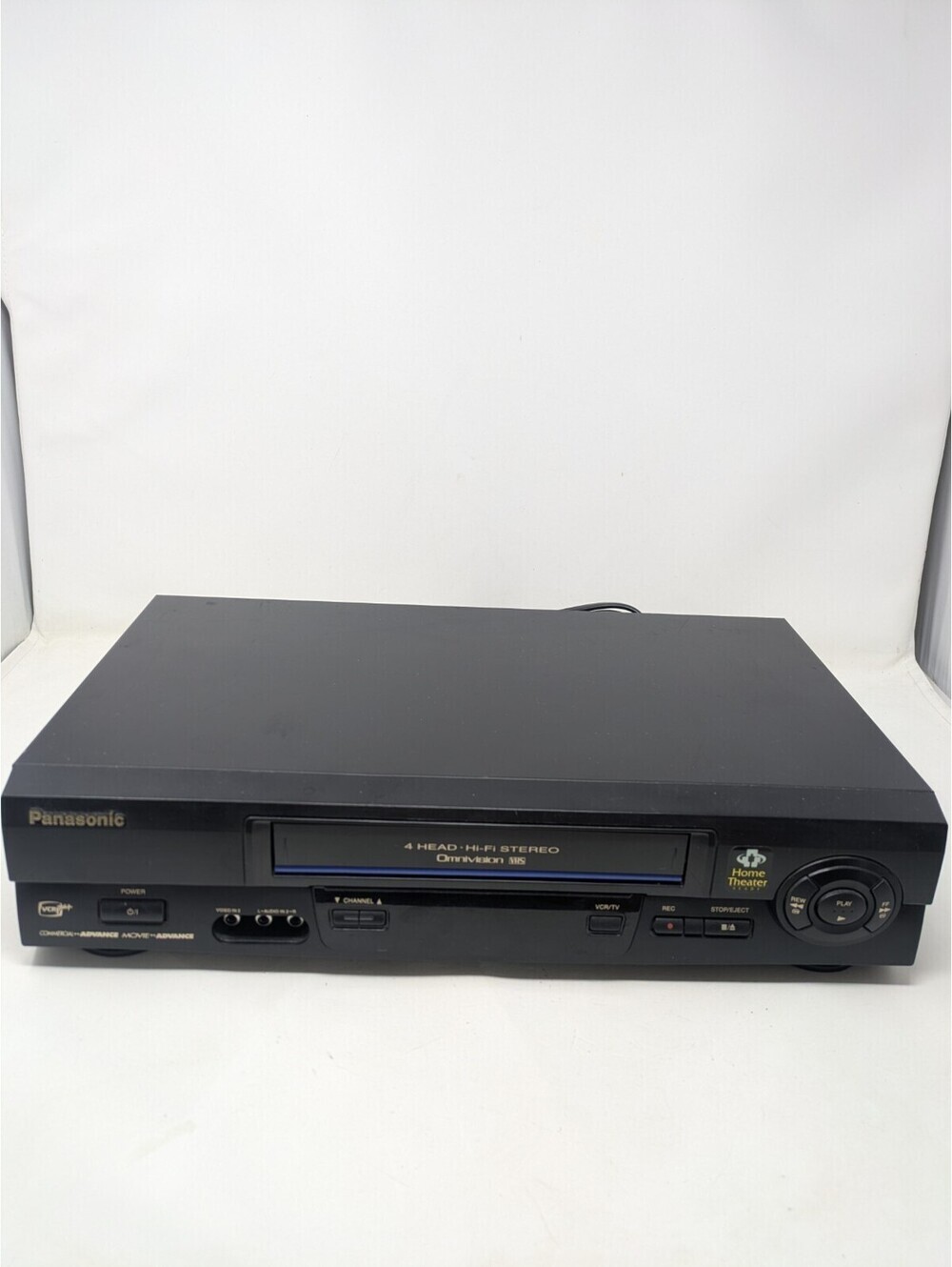 Panasonic PV-V4621-K Omnivision Blue Line 4 Head HiFi VCR Tested With Remote!